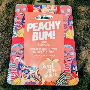 Peachy Bum! Peach Scented Bum Mask